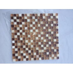 Mosaico su rete STONE BROWN - 30x30 