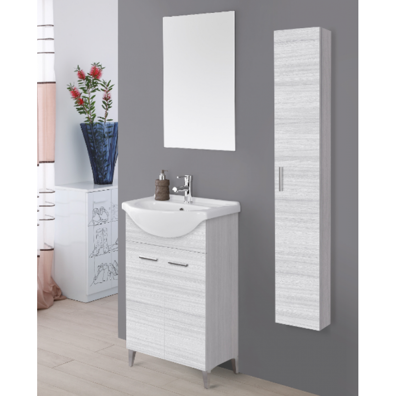 Mobile da bagno STELLA da 56 Grigio