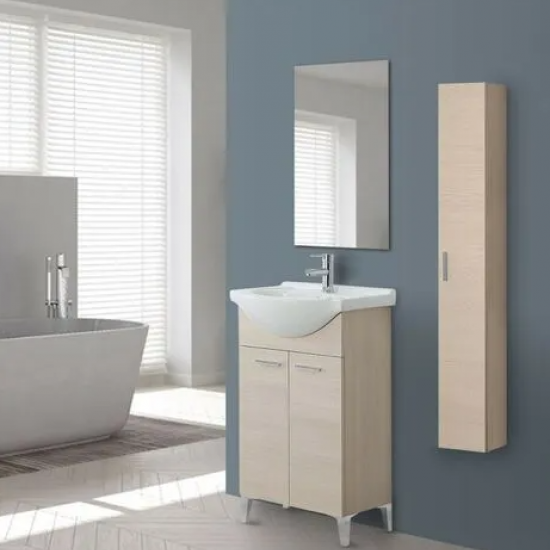 Mobile da bagno STELLA da 56 Larice