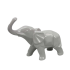 Elefantino grigio 21x19 Cm