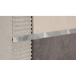 Profili decorativi per mattonelle in alluminio finitura gloss spazzolato - lunghezza 2 mt