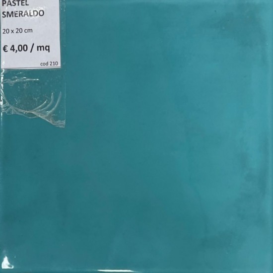 Mattonella Pastel Smeraldo 20x20 Cm