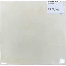 Mattonella Pastel Giallo 20x20 Cm