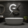 Orient black 10x40 Cm  - Pietra Naturale Ad Incastro