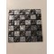 Mosaico su rete Flower Argento - 30x30 cm